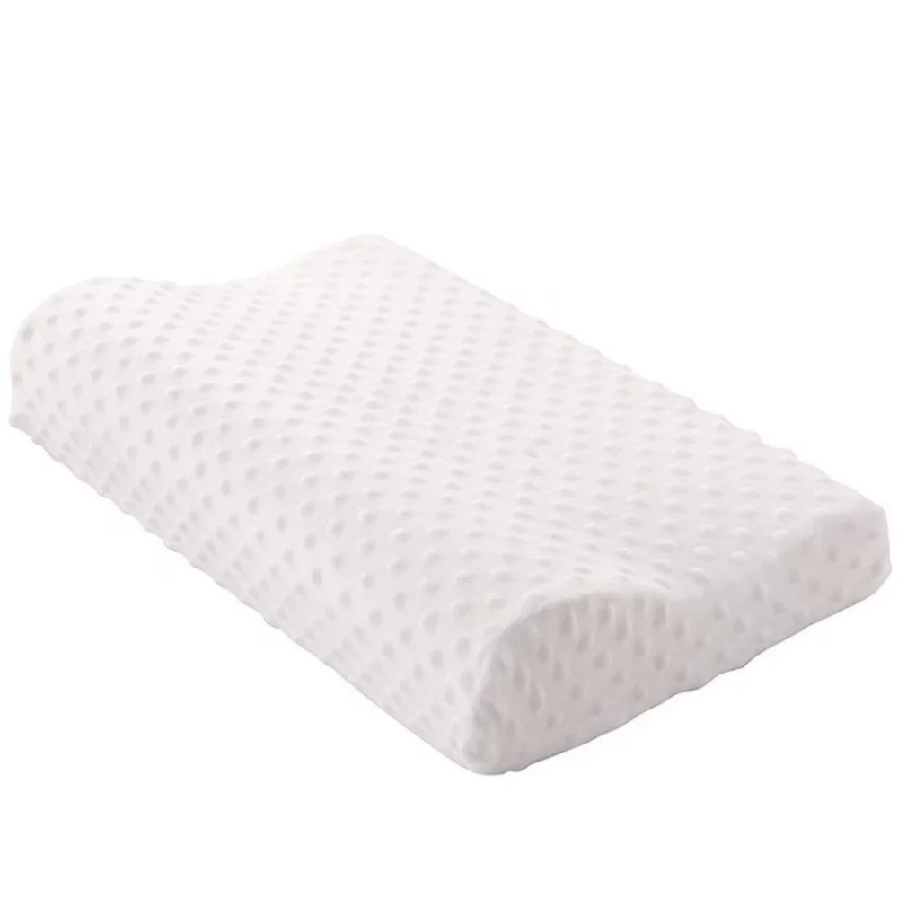Memory Foam Sleeping Pillow Adjustable Side Sleeping Pillow Relieve Neck and Shoulder Pain Orthopedic Curve Neck Support
