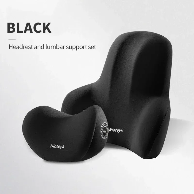 Memory Foam Car Neck Cushion Car Lumbar Support For Car Supplies Universal Neck Pillow Waist Cushion Car Seat Car Accessories - Image 7