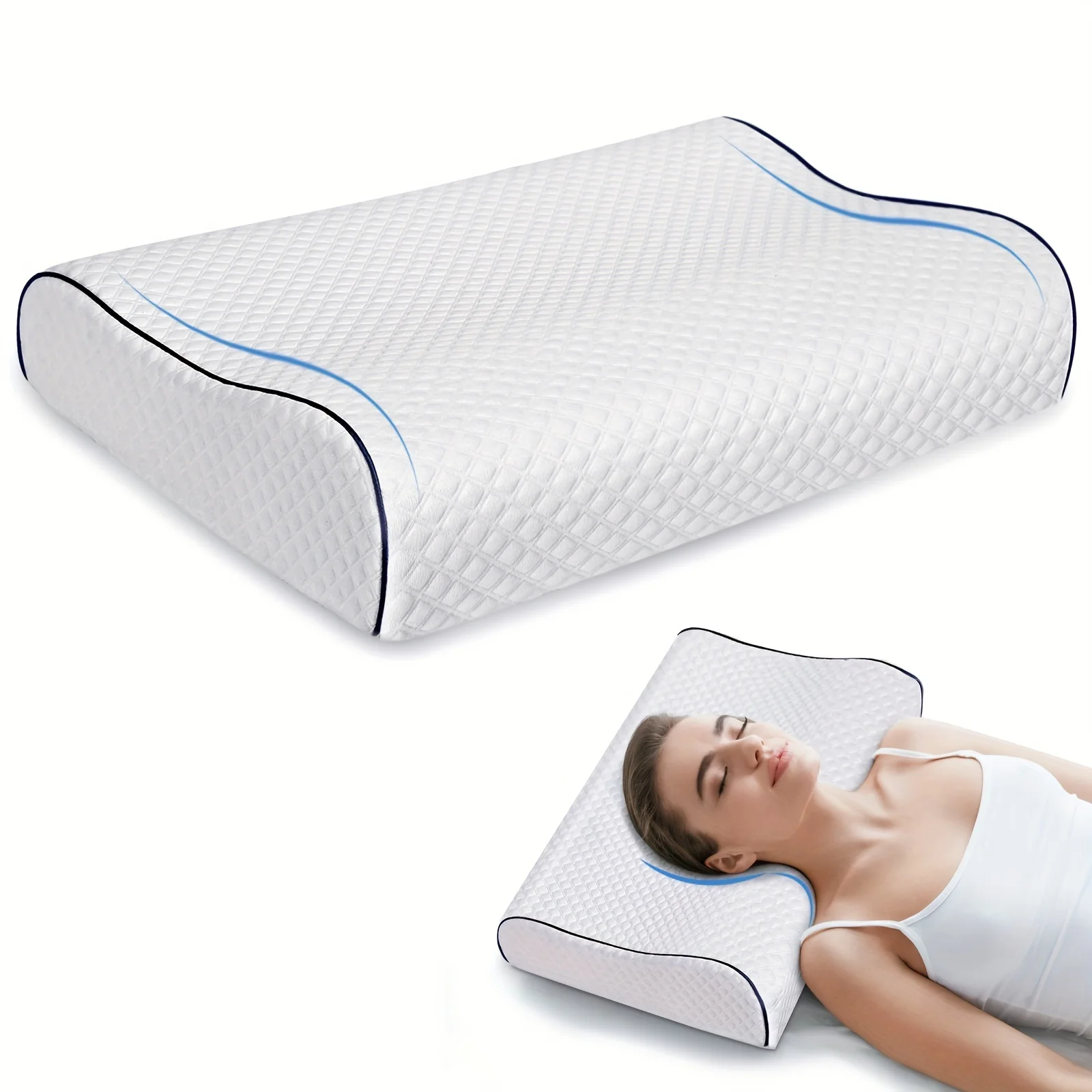 Relieve neck discomfort cervical pillow, head massager pillow - Image 8