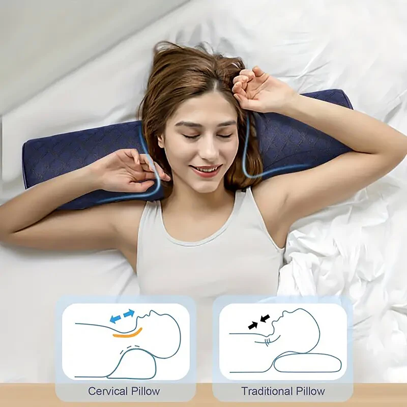 Relieve neck discomfort cervical pillow, head massager pillow - Image 5