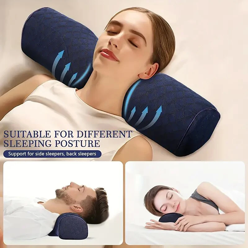Relieve neck discomfort cervical pillow, head massager pillow - Image 2