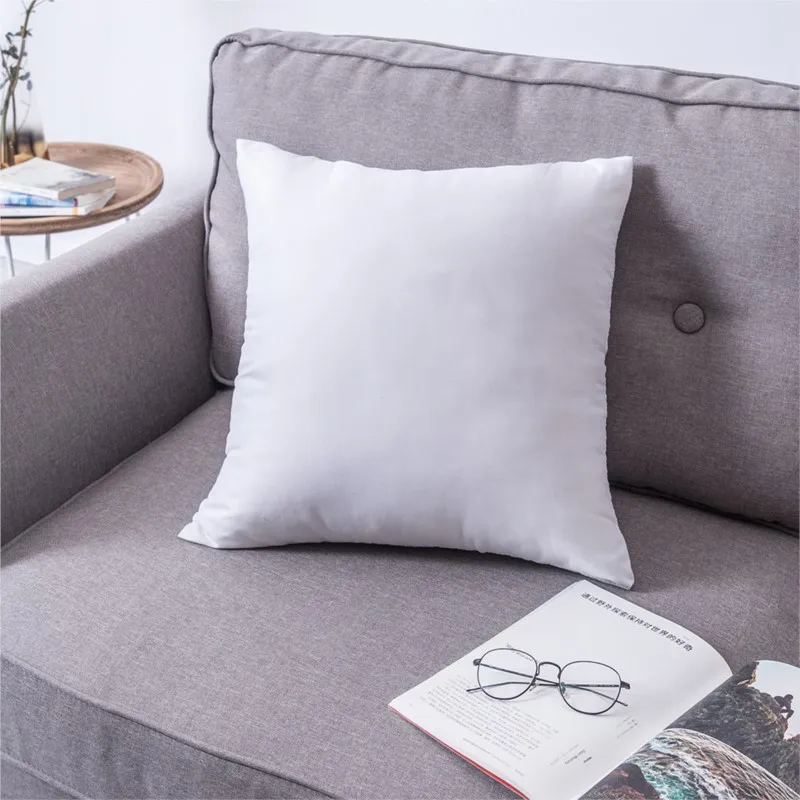 Standard White Bounce Back Pillow Cushion Core Sofa Car Seat Home Interior Decor Pillows 30x30/40x40/45x45/60x80cm - Image 2