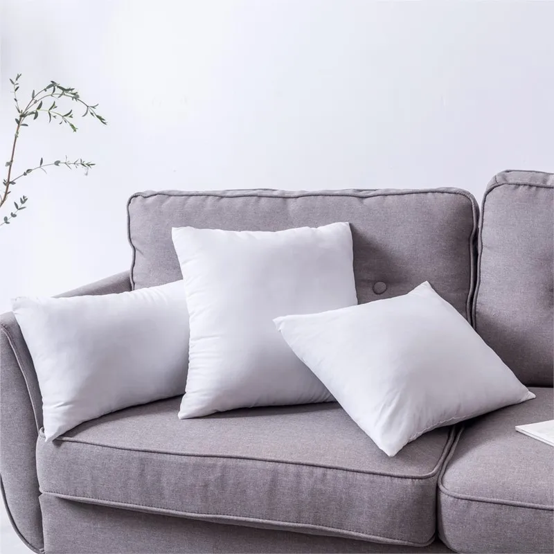 Standard White Bounce Back Pillow Cushion Core Sofa Car Seat Home Interior Decor Pillows 30x30/40x40/45x45/60x80cm - Image 3
